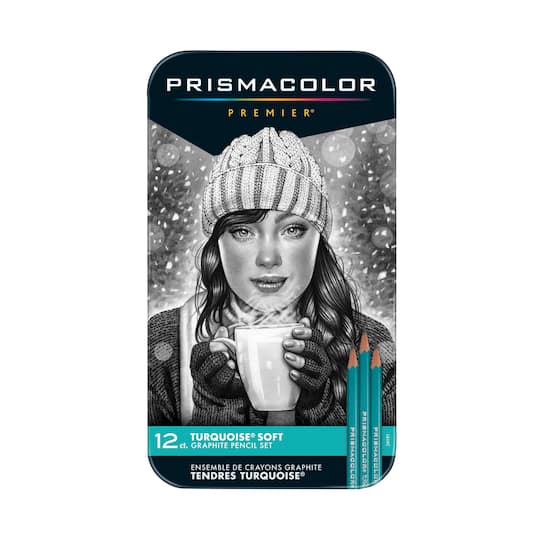 6 Packs: 12 ct. (72 total) Prismacolor® Premier® Turquoise Soft Graphite Pencil Set